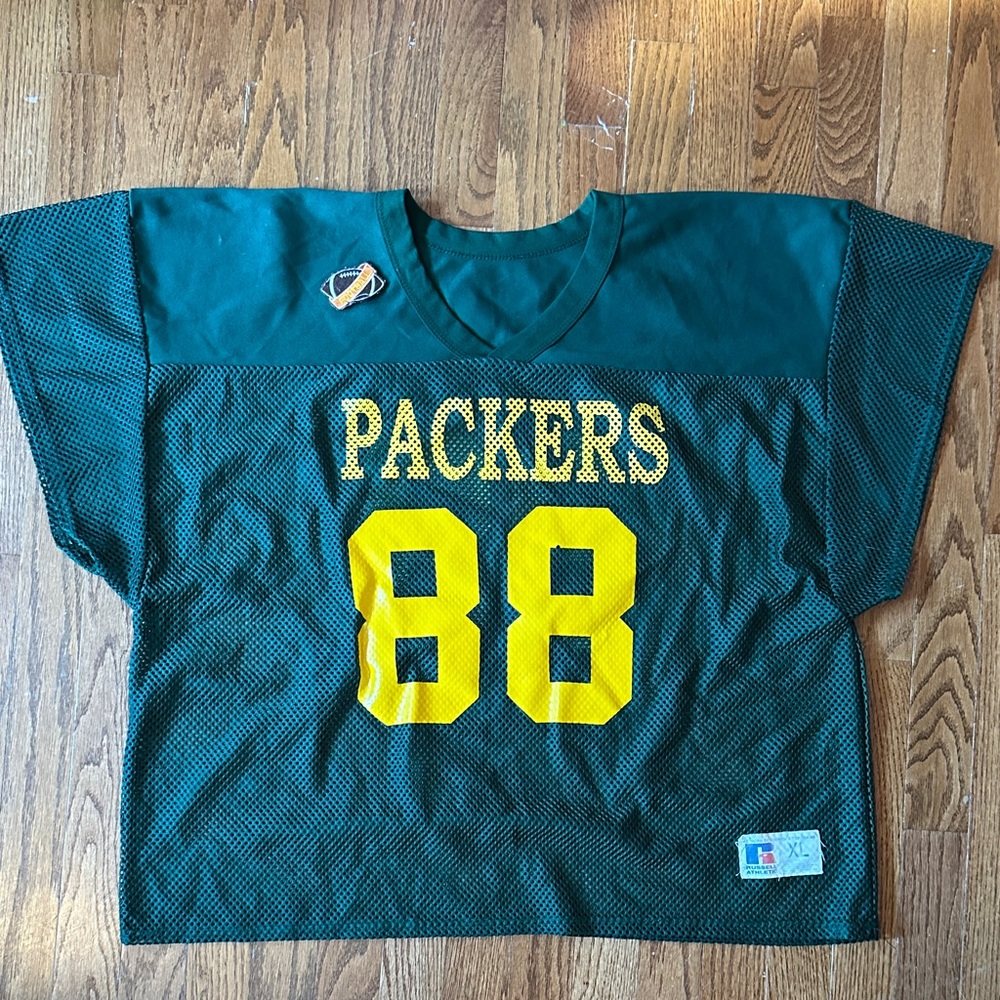 Russell Athletic Green Mesh GREEN BAY PACKERS Jersey